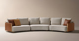 Coleccion Alexandra Giglio Curved Sofa, second view