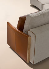 Coleccion Alexandra Giglio Curved Sofa, third view