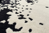 Serge Lesage Akita Ecru Slate Rug in ecru slate, detail