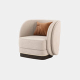 Laskasas Ambrose Armchair: Luxury Armchair with Golden Detailing