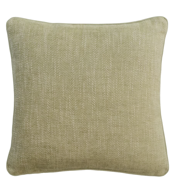 Bomore Pistachio Cushion in muted Pistachio Weave