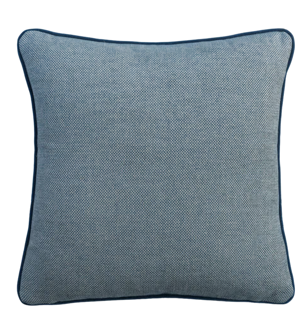 Bomore Piemonte Cushion in Blue Grey Weave