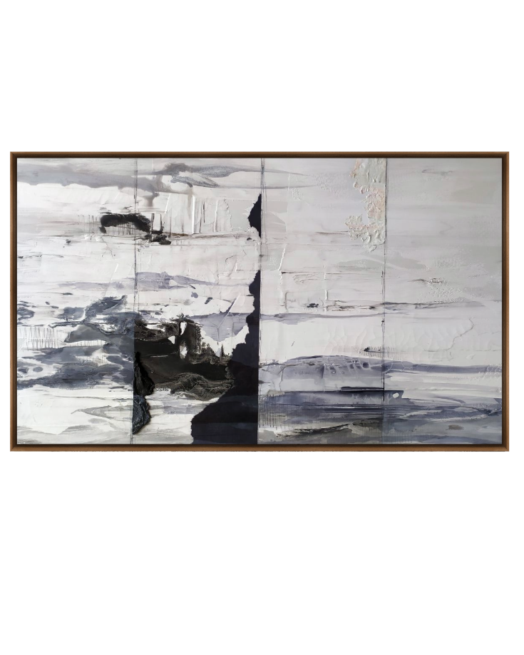 Fente Blanche Canvas Artwork