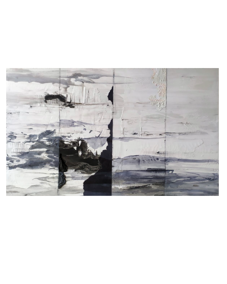 Fente Blanche Canvas Artwork