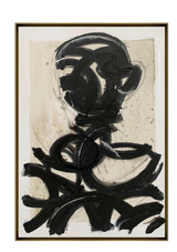 Interno Nero 1 Canvas Artwork