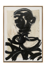 Interno Nero 1 Canvas Artwork