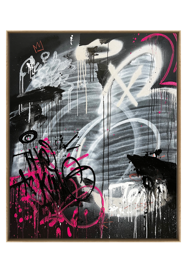 Coeur Brut Canvas Artwor
