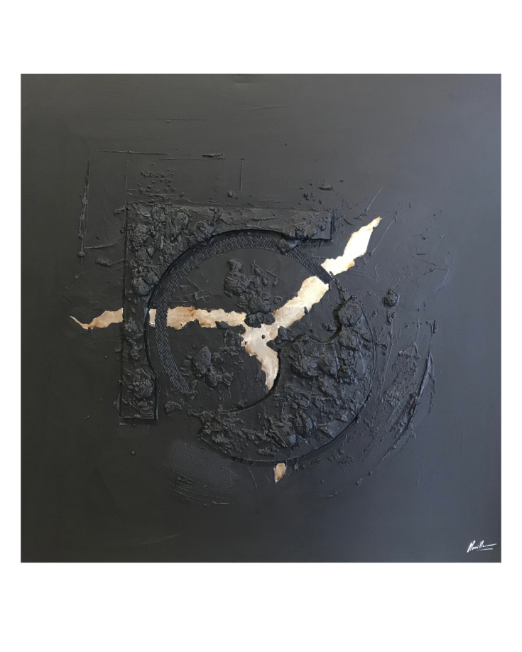 Milan Noir Canvas Artwork