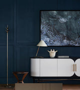 Jetclass Azure Sideboard in white lacquer, styled view
