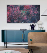 Jetclass Azure Sideboard, shown in blue lacquer, second styled view