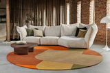 Serge Lesage Blueprint Praline Rug in praline, room view