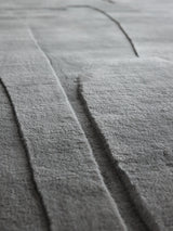 Serge Lesage Bref Bluish Grey Rug in bluish grey, detail
