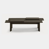 Dolmen Bamboo Coffee Table in black oak, second view