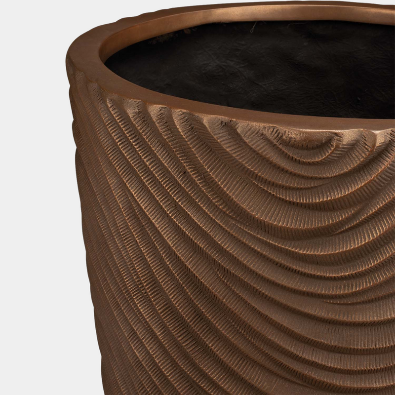 Bertarelli Curved Waves Luxury Planter