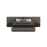 Laskasas Bonnie Bed - Vienna Khaki with Built-In Wireless Phone Chargers