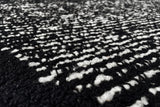 Serge Lesage Cocoon 2 Black & White Rug in black & white, detail