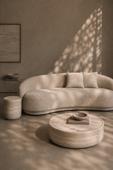 Cove 4-Seater Sofa - Steam Bouclé