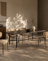 Bofo Dining Table 180 - Black Oak