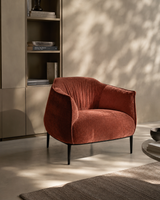 Tyrone Lounge Chair - Rust