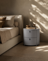Sims Bedside -  Matte Grey