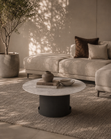 Alban Coffee Table - Carrara White