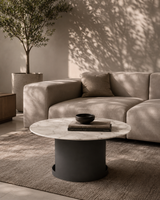 Alban Coffee Table - Carrara White