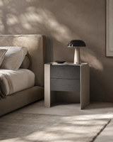 Tunica Bedside Table - Taupe - Pair