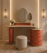 Jetclass Donna Dressing Table, styled in a dressing room