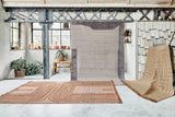 Serge Lesage Flow 3 Feather Grey Rug in feather grey, room view