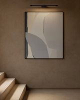 Grey Fossil Wall Art