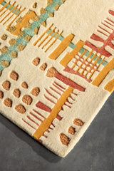Serge Lesage Hiri Joy Rug in joy, detail