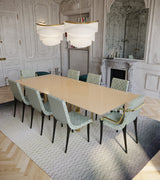 Phoenix Dining Table, second styled view