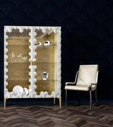 Triny Display Cabinet, styled view