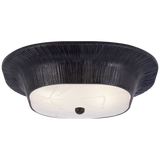 Kelly Wearstler Utopia Round Flush Mount in Gild with Fractured Glass