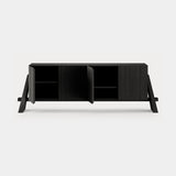Dolmen Keyne Sideboard in black oak, third view