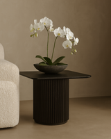 Lantine Side Table - Black Oak & Lacquer