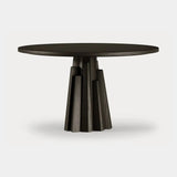 Dolmen Lana Dining Table, shown in black oak