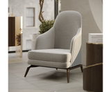 Sophisticated seating with the Summers armchair, highlighting premium brass accents.