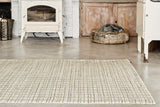 Serge Lesage Manhattan Ecru Rug in ecru, room view