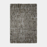 BYSCAINE 2 Rug (STUDIO COLLECTION). Hand-knotted wool rug depicting the symbolic connection between humanity and nature. A luxurious conversation starter for discerning homeowners.