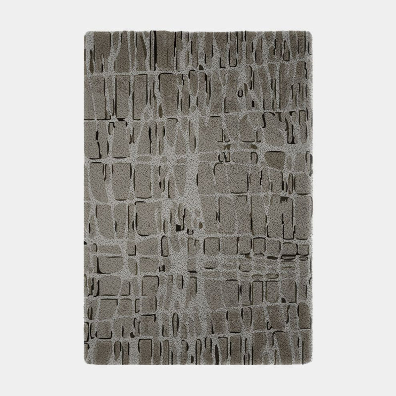 BYSCAINE 2 Rug (STUDIO COLLECTION). Hand-knotted wool rug depicting the symbolic connection between humanity and nature. A luxurious conversation starter for discerning homeowners.