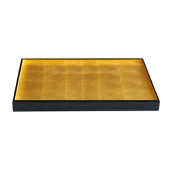 The London Tray in Gold Leaf