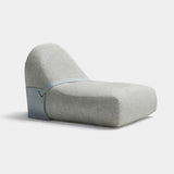 Coleccion Alexandra Nido Leather Armchair in Kobe 07 fabric with leather 71
