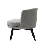 Preston Lounge Chair - Bouclé Steam