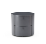 Sims Bedside Table - Matte Anthracite