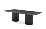 Lantine 240 Dining Table - Black Oak