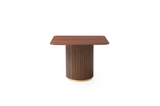 Lantine Side Table - Walnut & Brass
