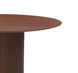 Lantine 150 Dining Table - Walnut & Brass