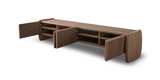 Underline TV Unit - Light Walnut