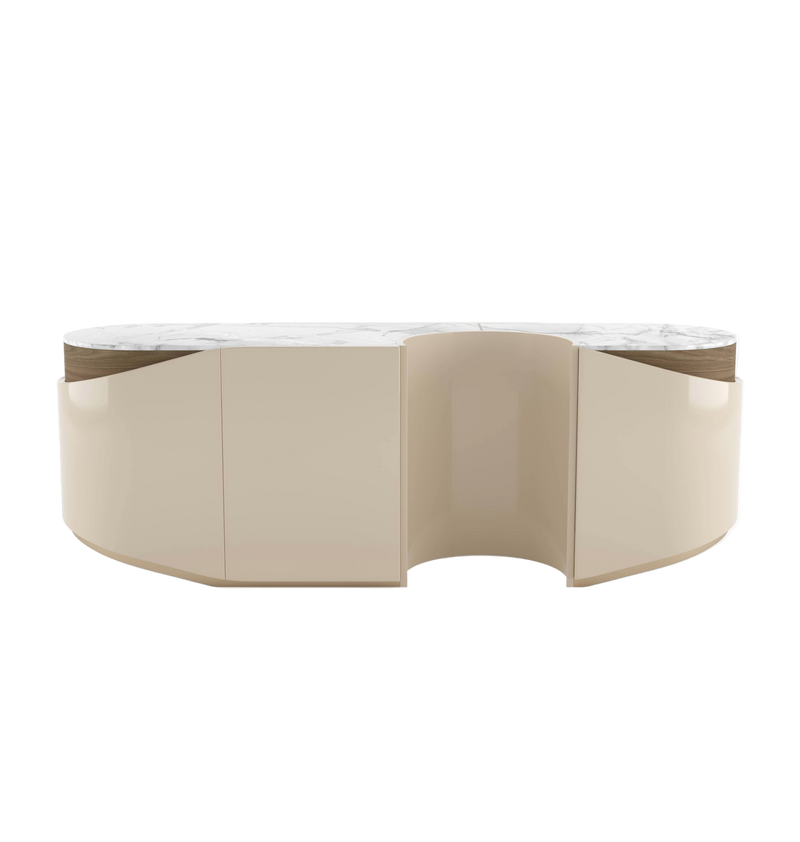 Bravura Luxury Modular Sideboard A Masterpiece with a Tray by Santiago Sevillano